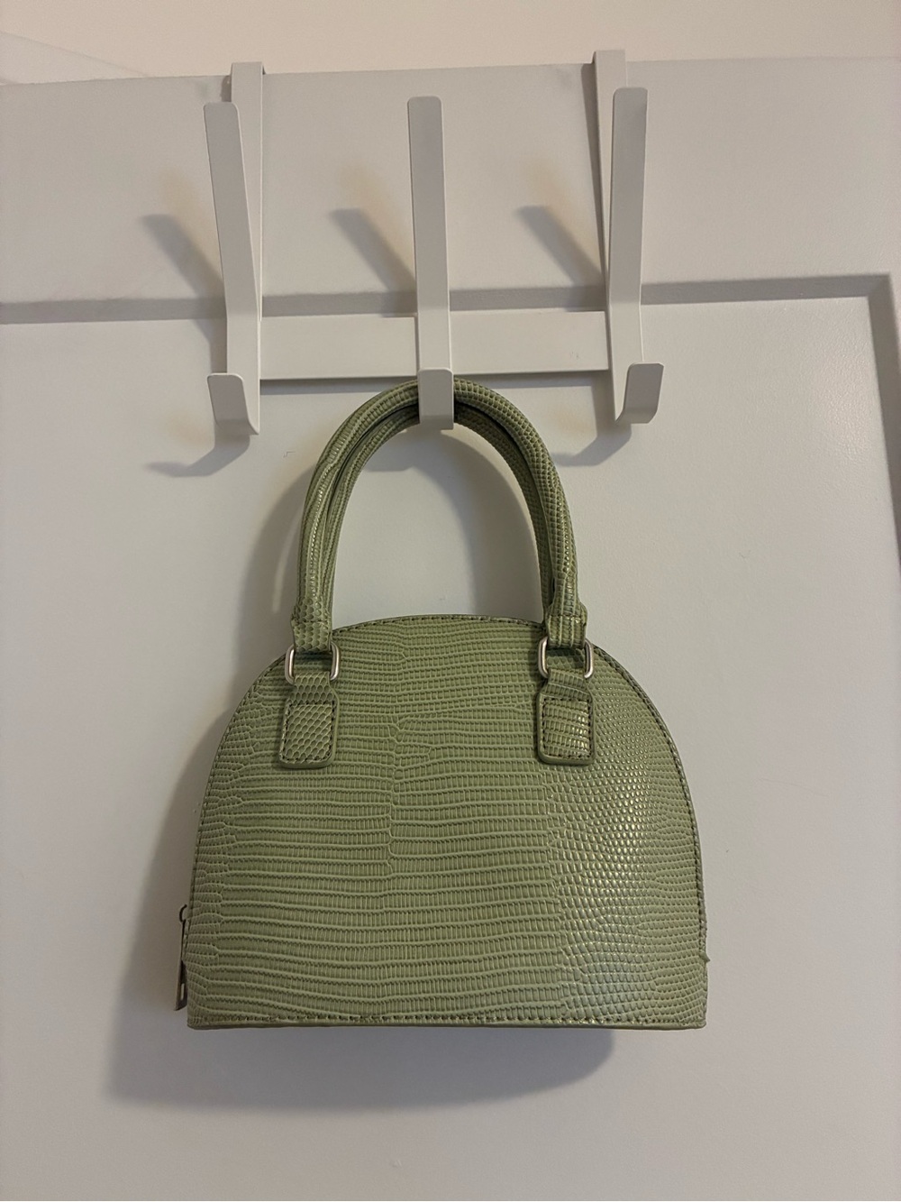 Sage Women's Purse with Detachable Cross-Body Strap